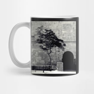 Bicycle, Tree and Doorway Mug